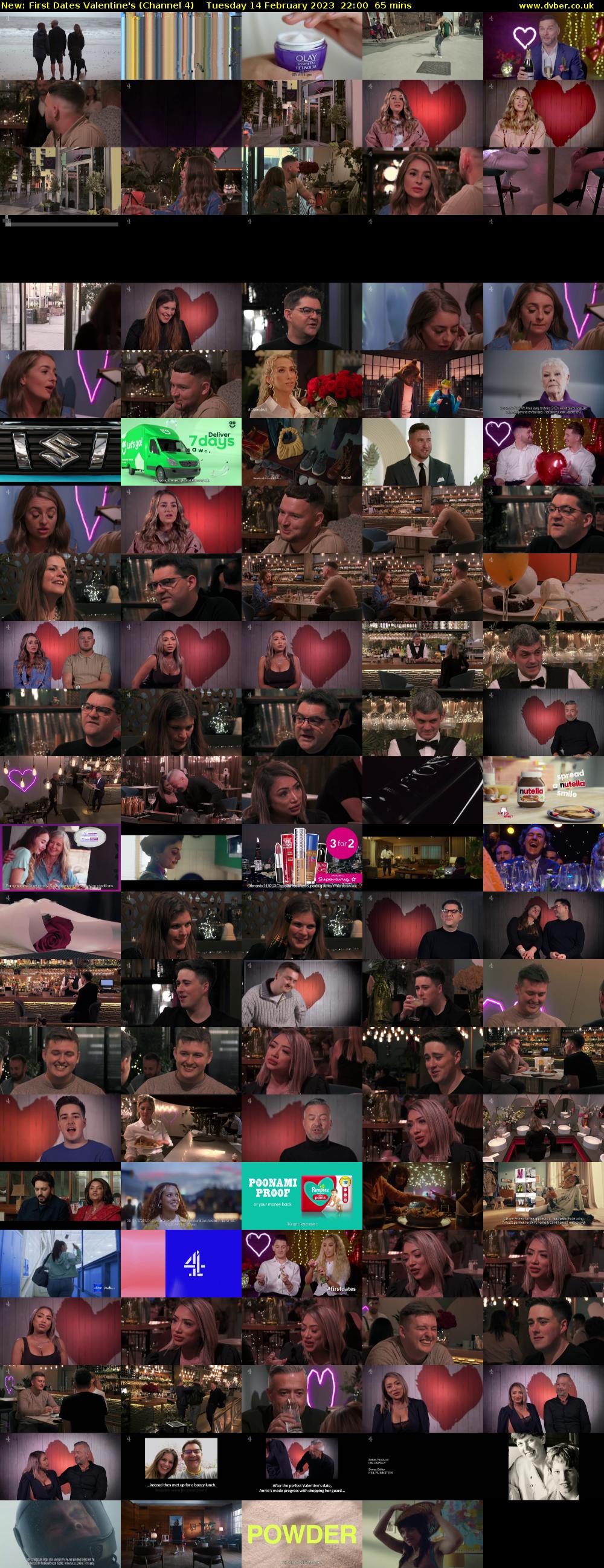 First Dates Valentine's (Channel 4) Tuesday 14 February 2023 22:00 - 23:05