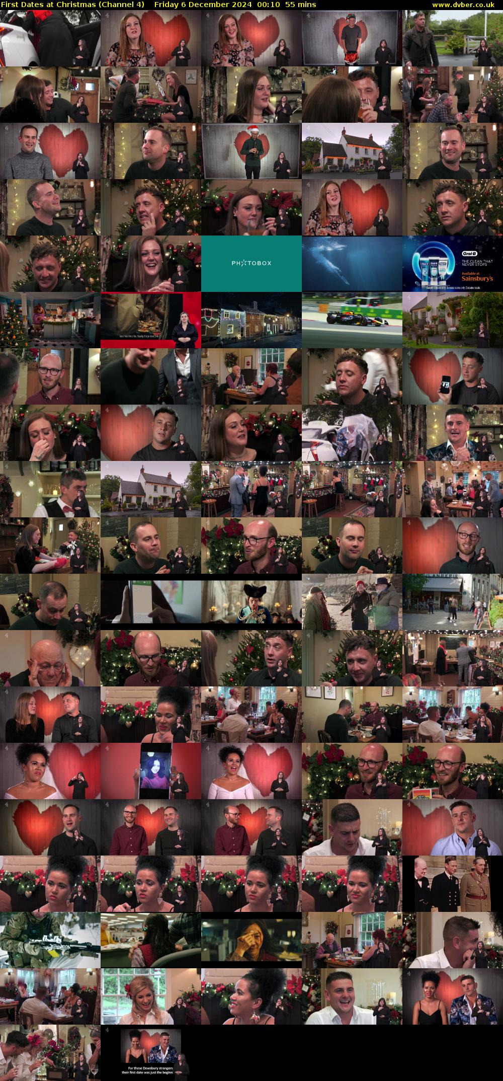 First Dates at Christmas (Channel 4) Friday 6 December 2024 00:10 - 01:05