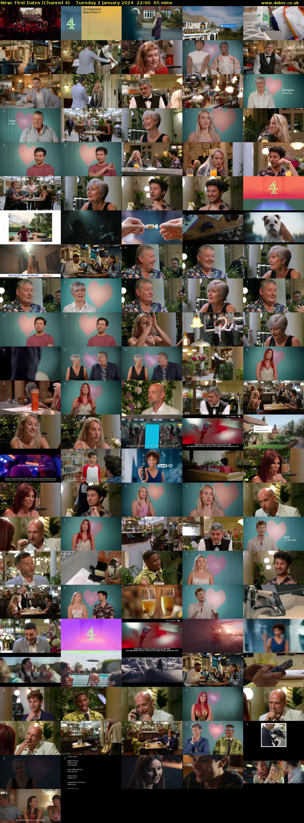 First Dates (Channel 4) Tuesday 2 January 2024 22:00 - 23:05