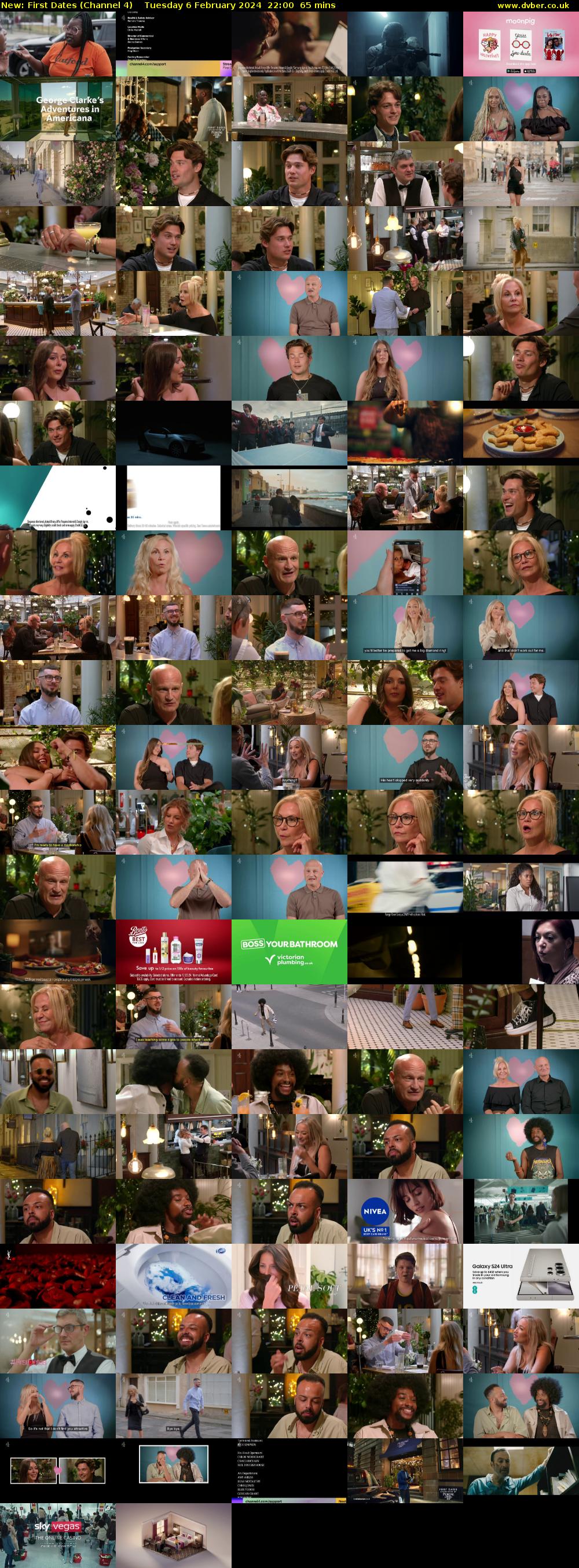 First Dates (Channel 4) Tuesday 6 February 2024 22:00 - 23:05