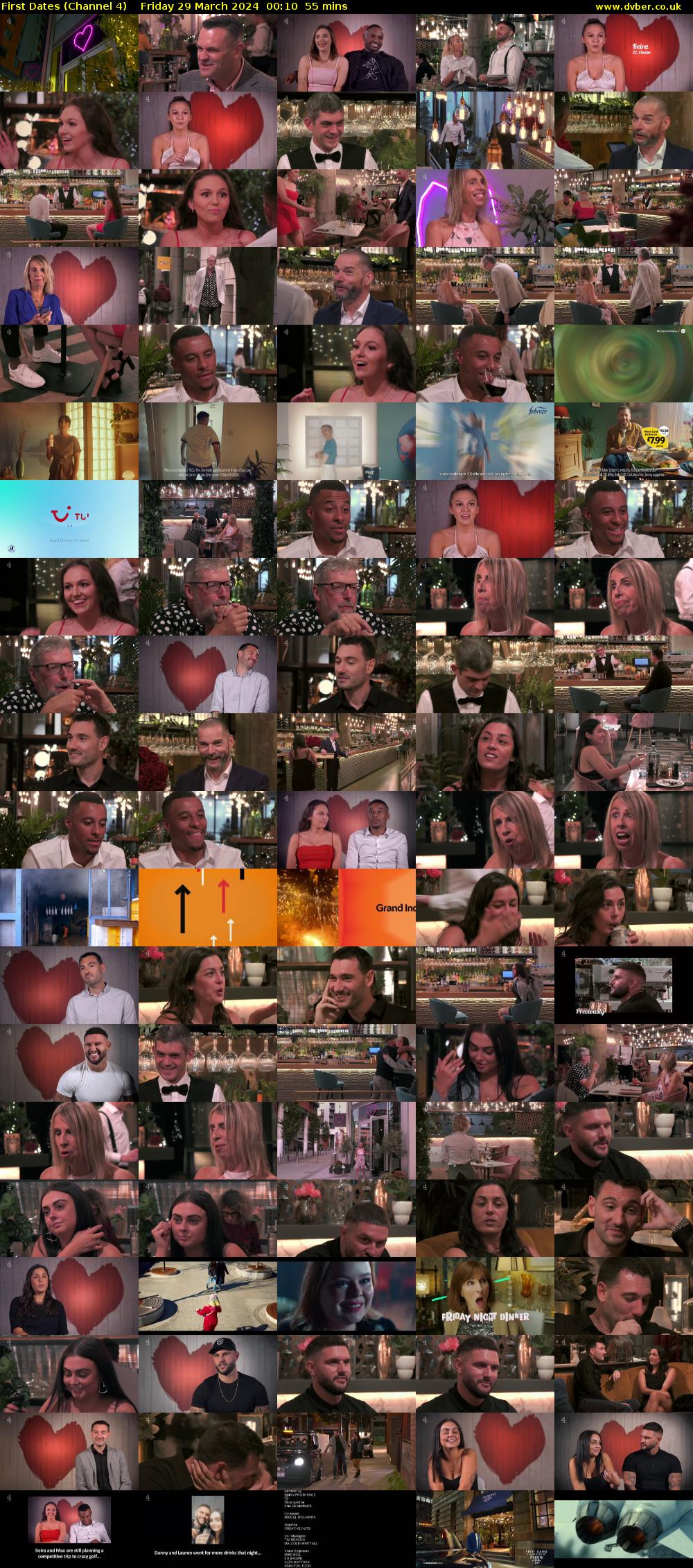 First Dates (Channel 4) Friday 29 March 2024 00:10 - 01:05