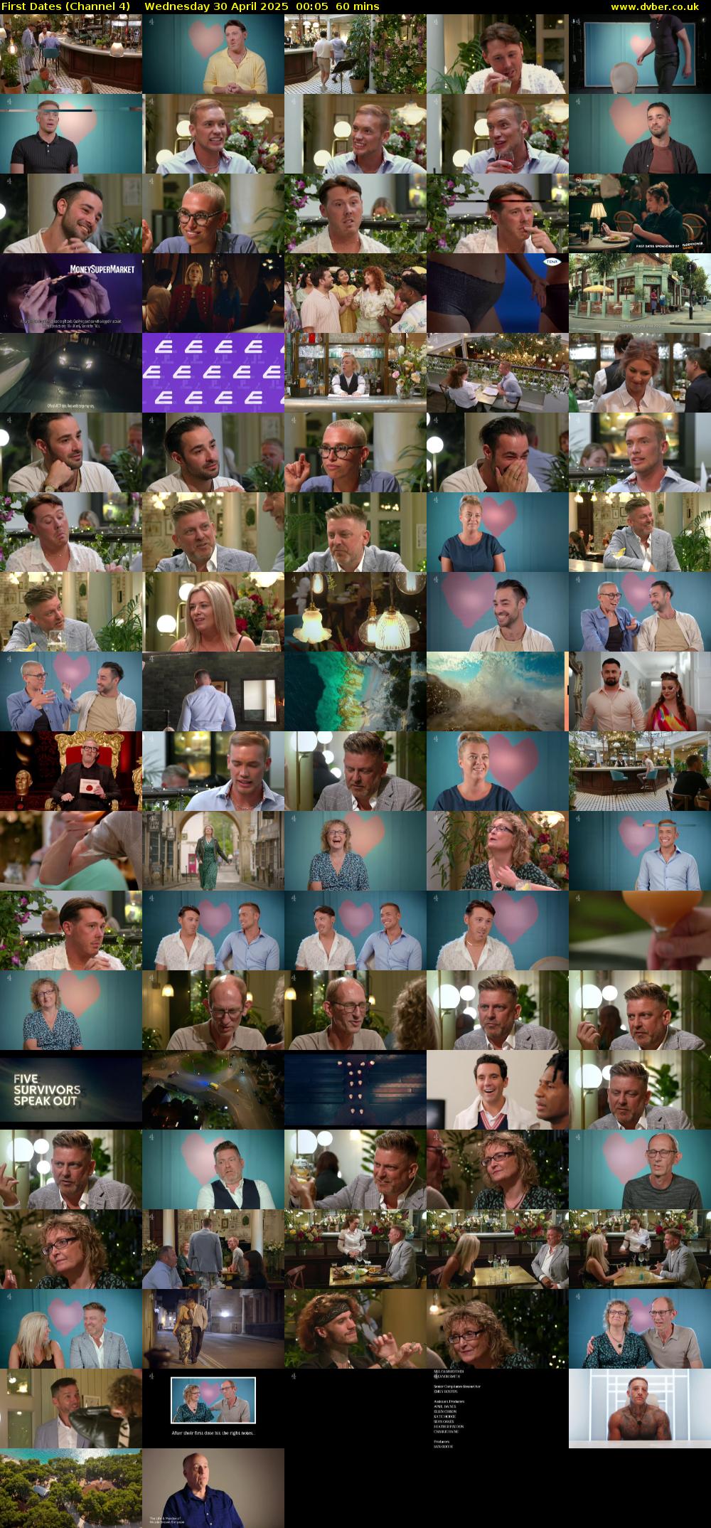 First Dates (Channel 4) Wednesday 30 April 2025 00:05 - 01:05
