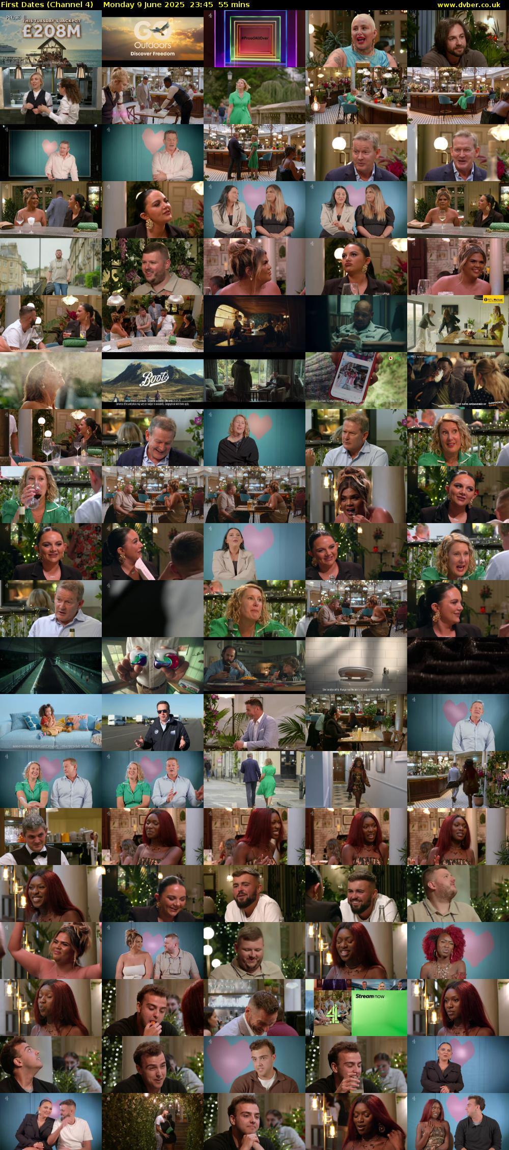 First Dates (Channel 4) Monday 9 June 2025 23:45 - 00:40