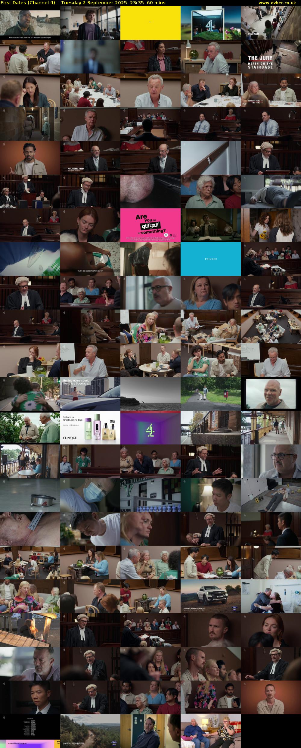 First Dates (Channel 4) Tuesday 2 September 2025 23:35 - 00:35