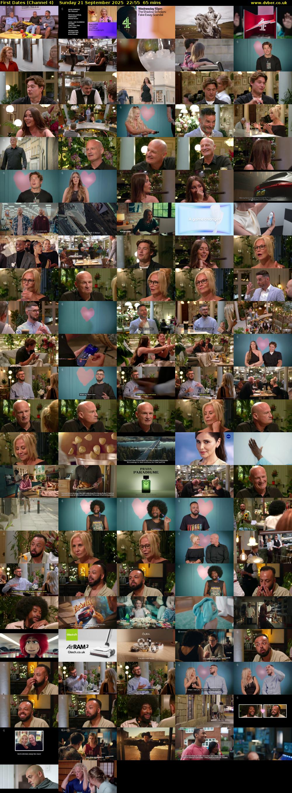 First Dates (Channel 4) Sunday 21 September 2025 22:55 - 00:00