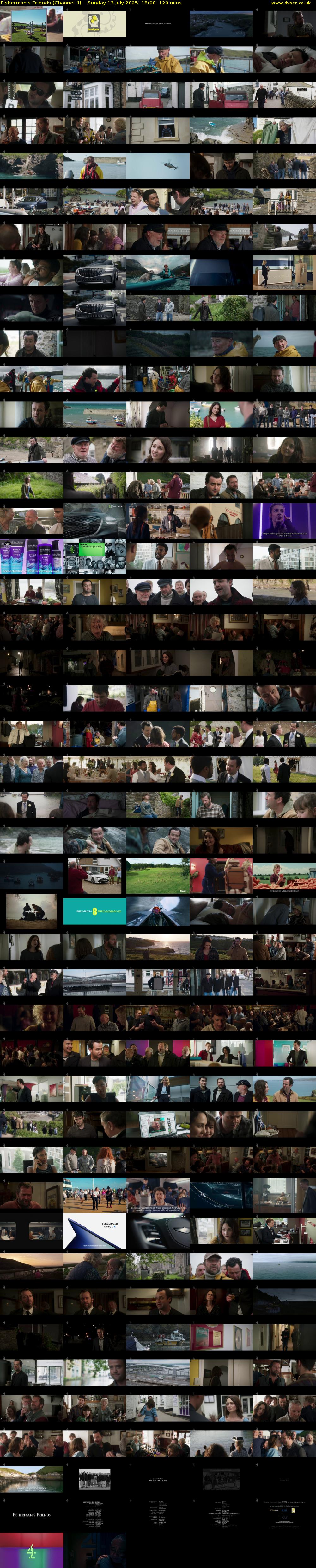 Fisherman's Friends (Channel 4) Sunday 13 July 2025 18:00 - 20:00