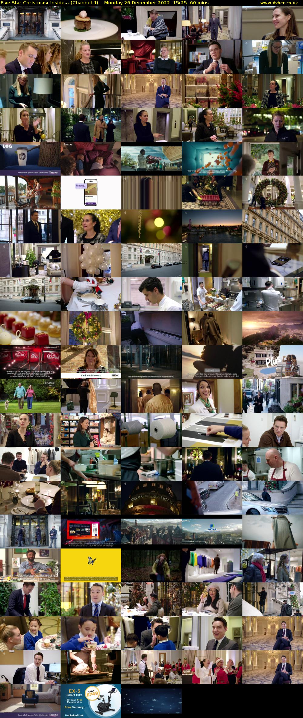 Five Star Christmas: Inside... (Channel 4) Monday 26 December 2022 15:25 - 16:25