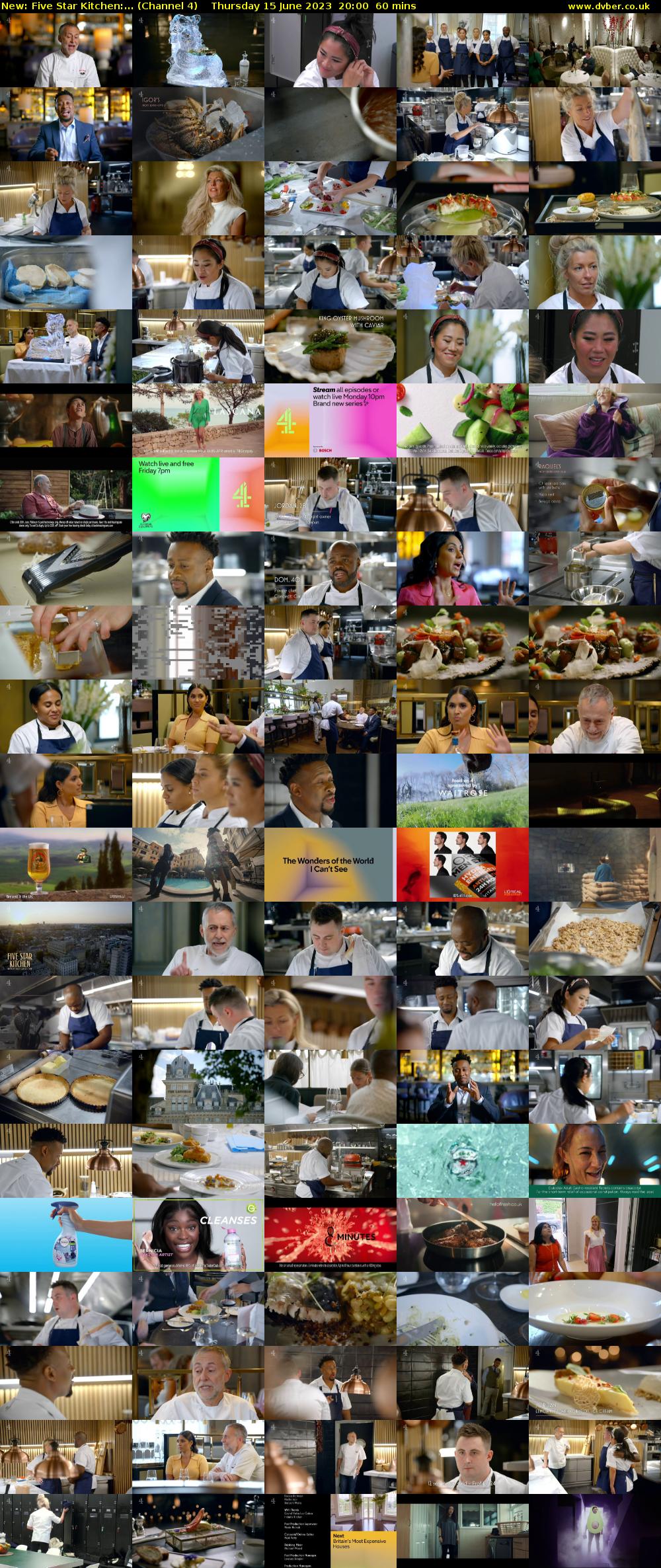 Five Star Kitchen:... (Channel 4) Thursday 15 June 2023 20:00 - 21:00