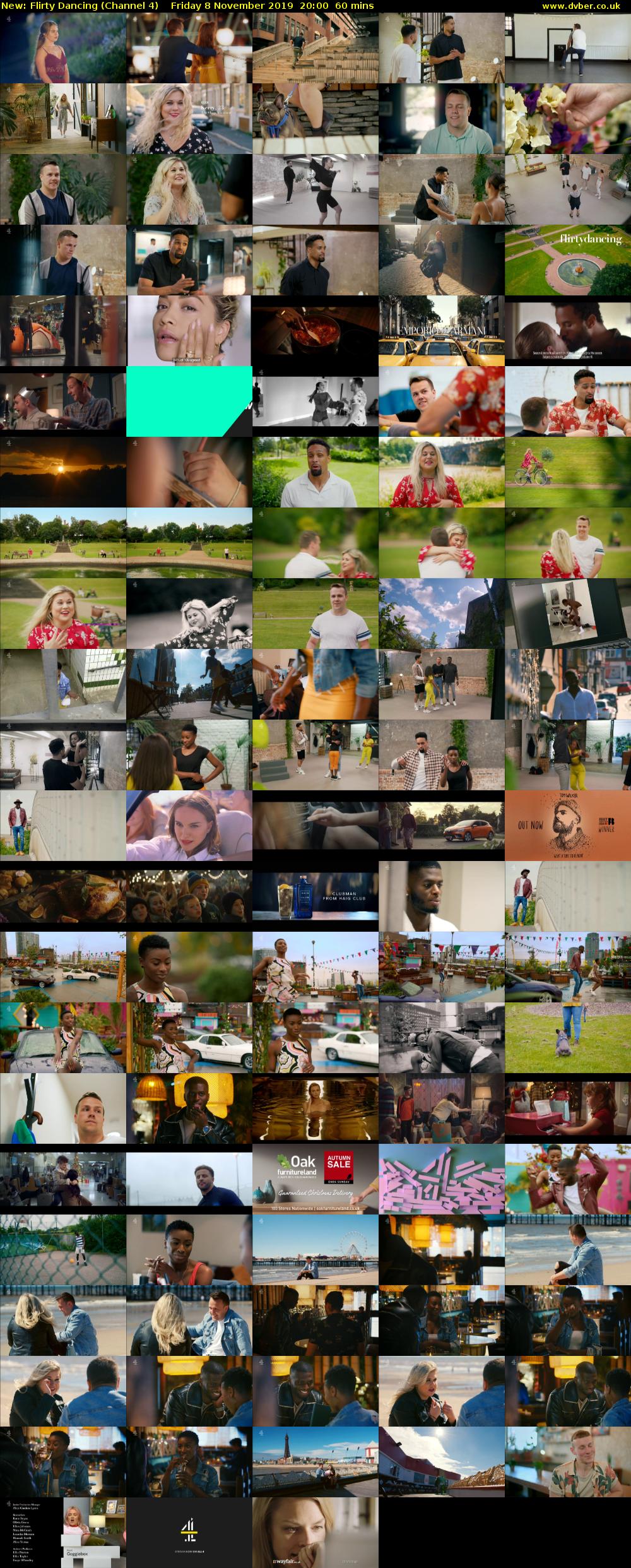 Flirty Dancing (Channel 4) Friday 8 November 2019 20:00 - 21:00
