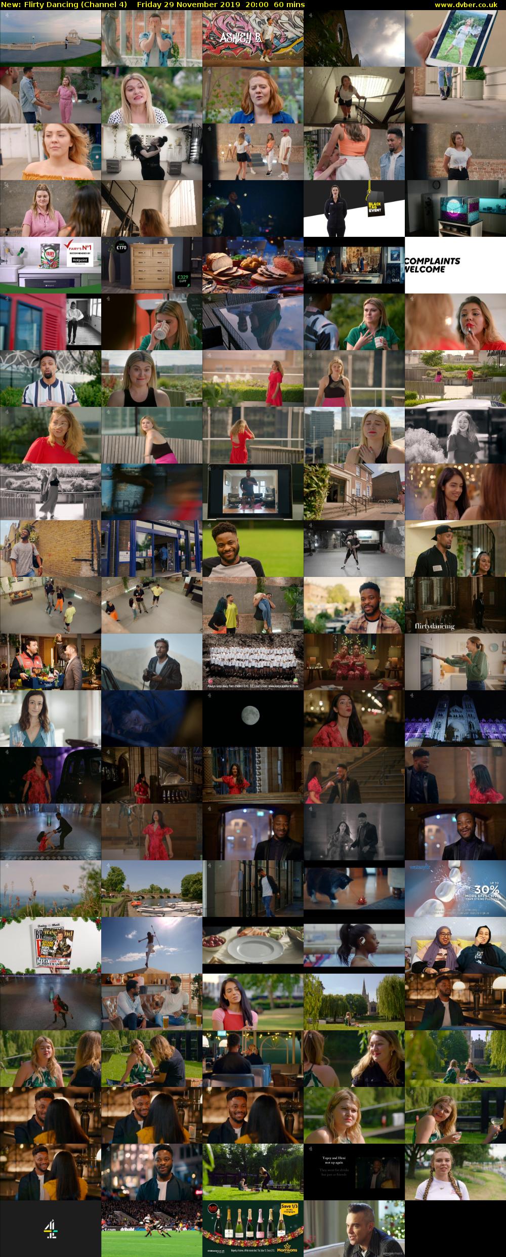 Flirty Dancing (Channel 4) Friday 29 November 2019 20:00 - 21:00