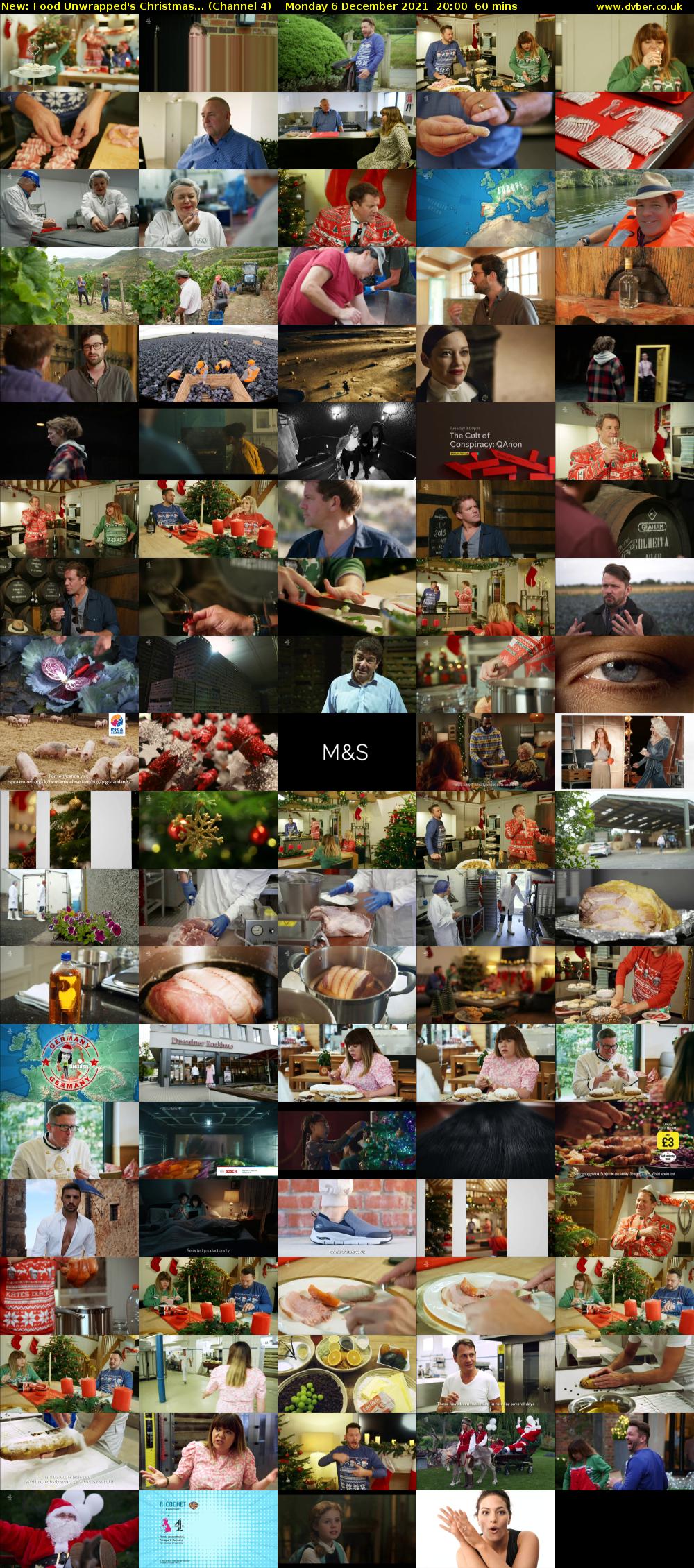Food Unwrapped's Christmas... (Channel 4) Monday 6 December 2021 20:00 - 21:00