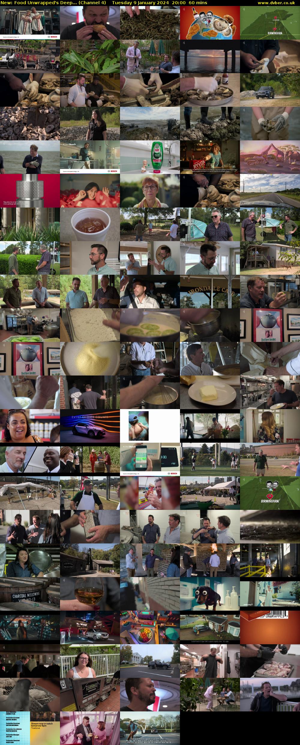 Food Unwrapped's Deep... (Channel 4) Tuesday 9 January 2024 20:00 - 21:00