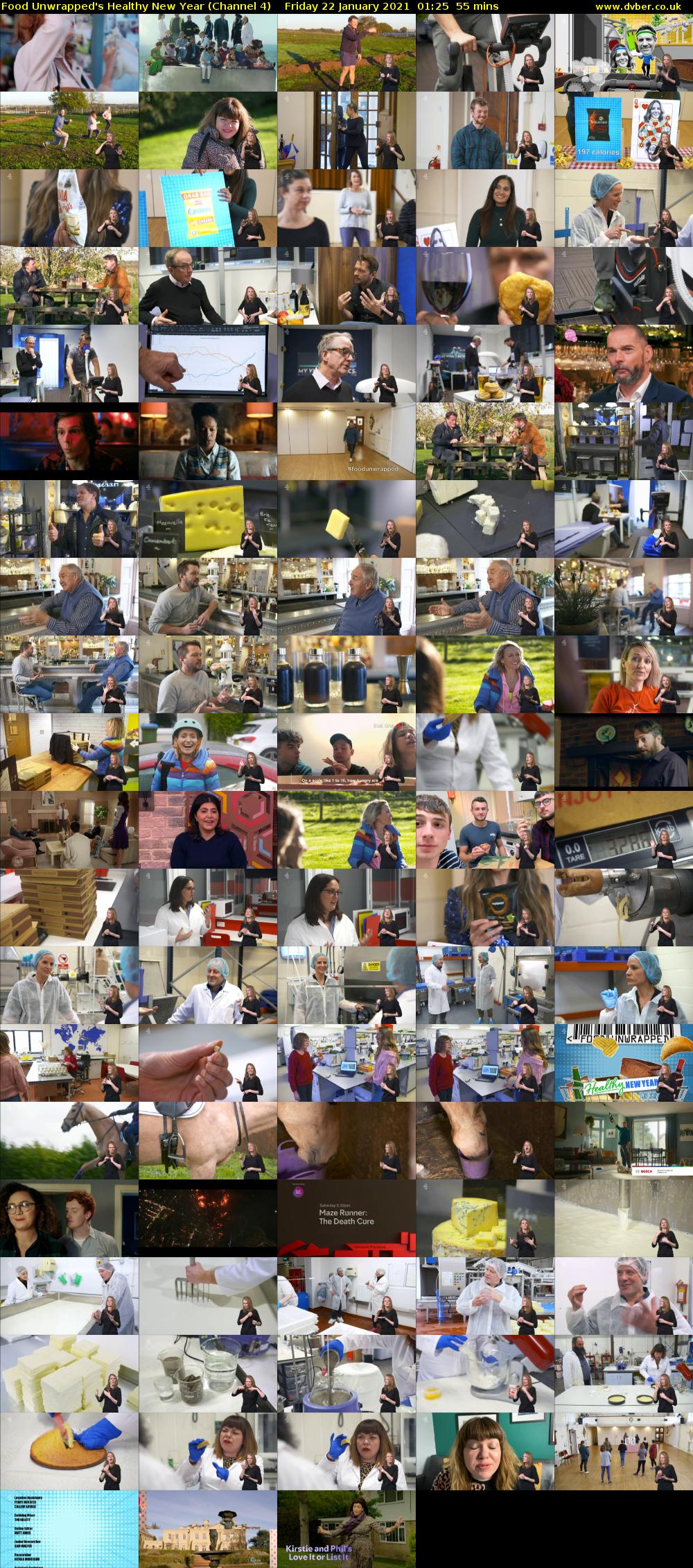 Food Unwrapped's Healthy New Year (Channel 4) Friday 22 January 2021 01:25 - 02:20