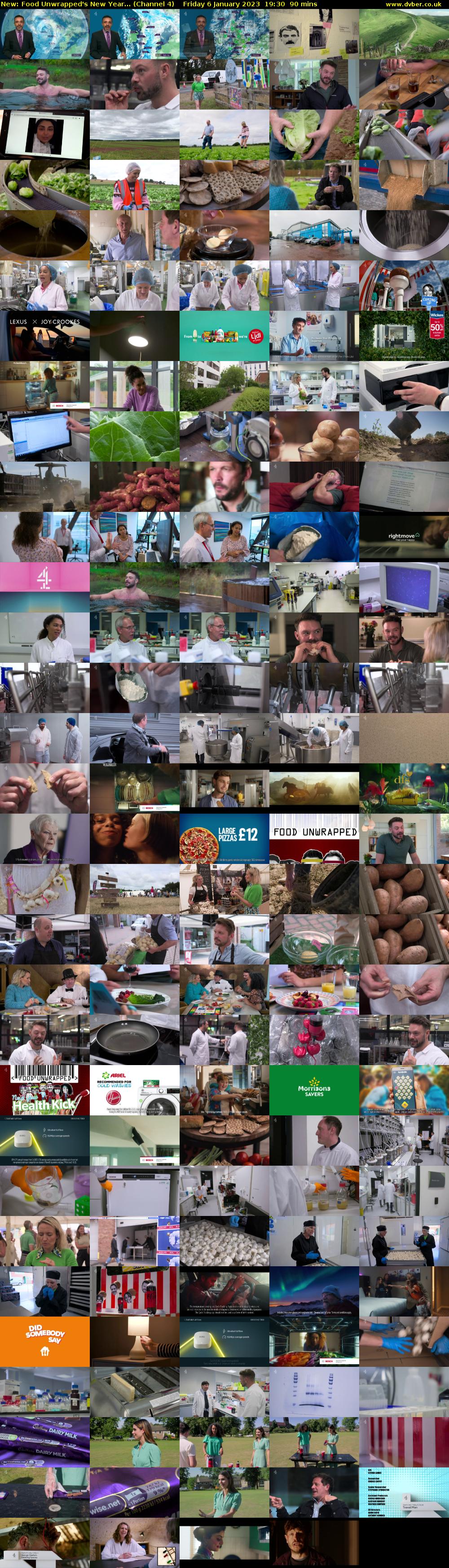 Food Unwrapped's New Year... (Channel 4) Friday 6 January 2023 19:30 - 21:00