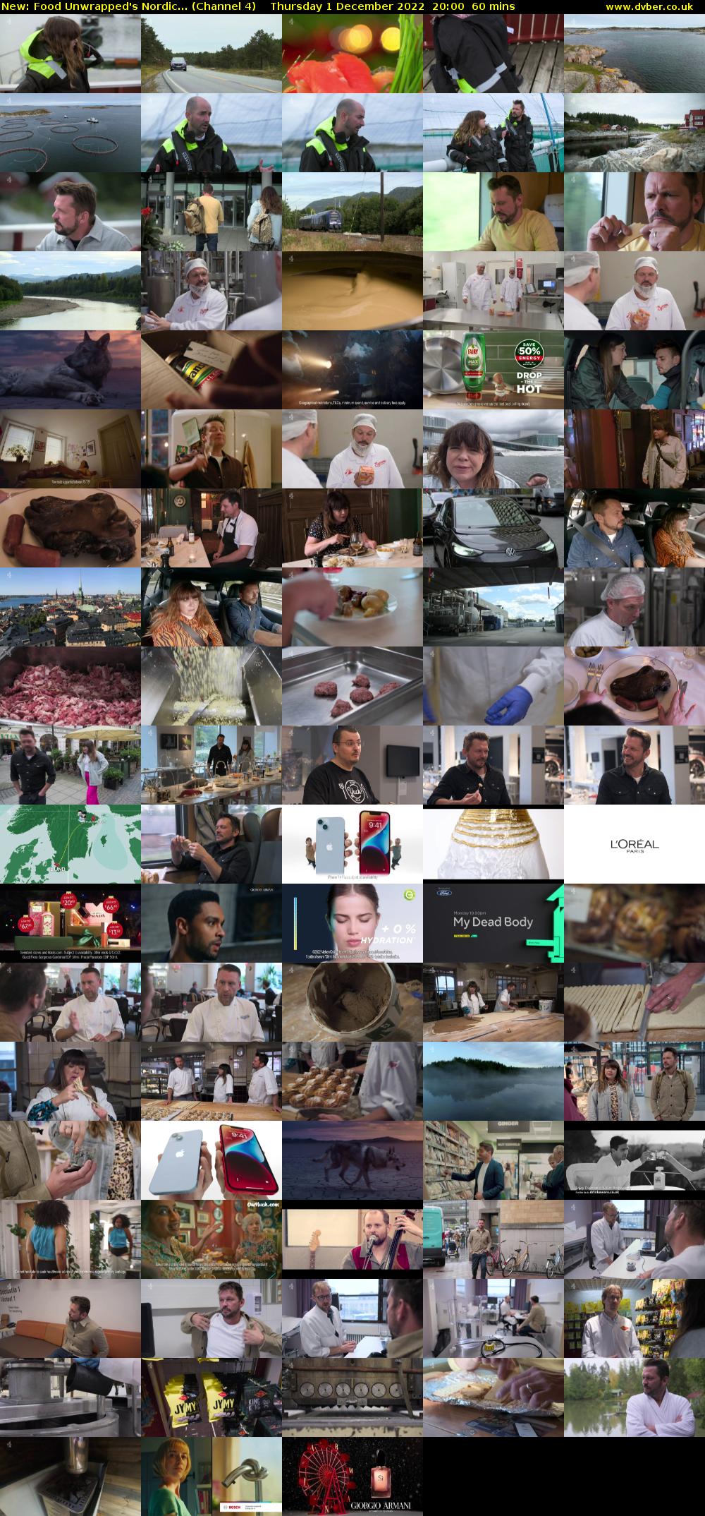 Food Unwrapped's Nordic... (Channel 4) Thursday 1 December 2022 20:00 - 21:00