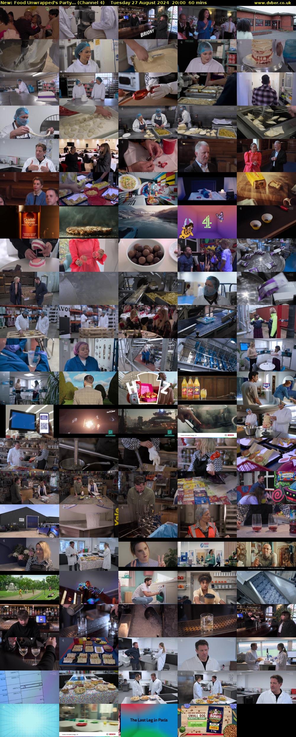 Food Unwrapped's Party... (Channel 4) Tuesday 27 August 2024 20:00 - 21:00