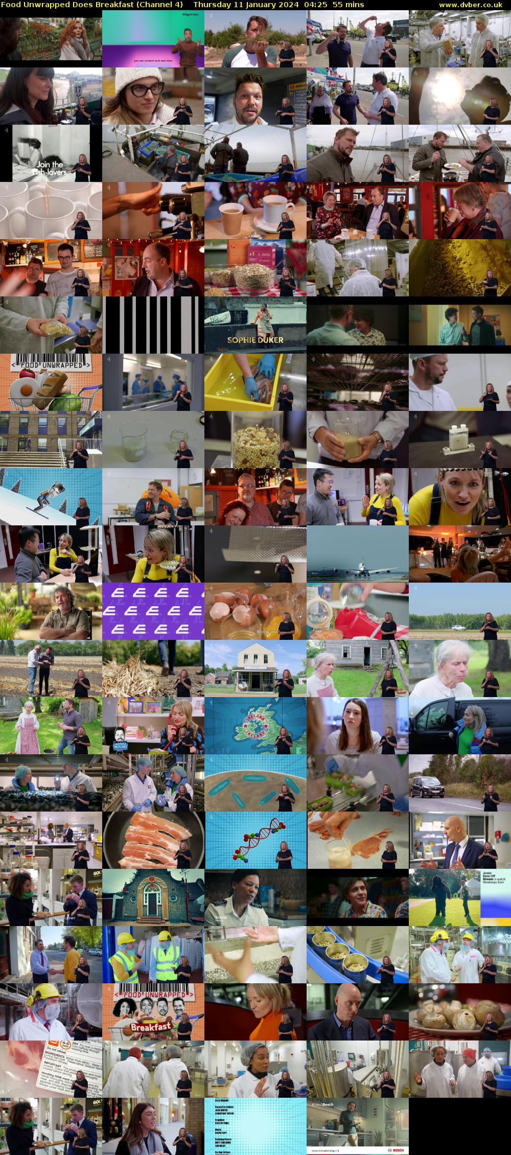Food Unwrapped Does Breakfast (Channel 4) Thursday 11 January 2024 04:25 - 05:20