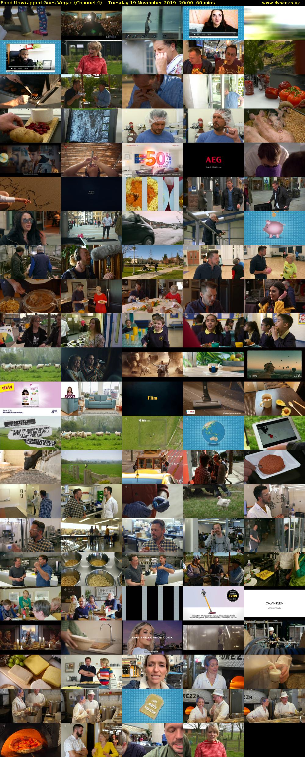 Food Unwrapped Goes Vegan (Channel 4) Tuesday 19 November 2019 20:00 - 21:00