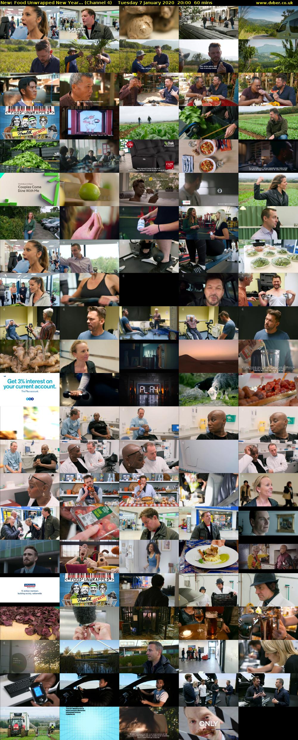 Food Unwrapped New Year... (Channel 4) Tuesday 7 January 2020 20:00 - 21:00