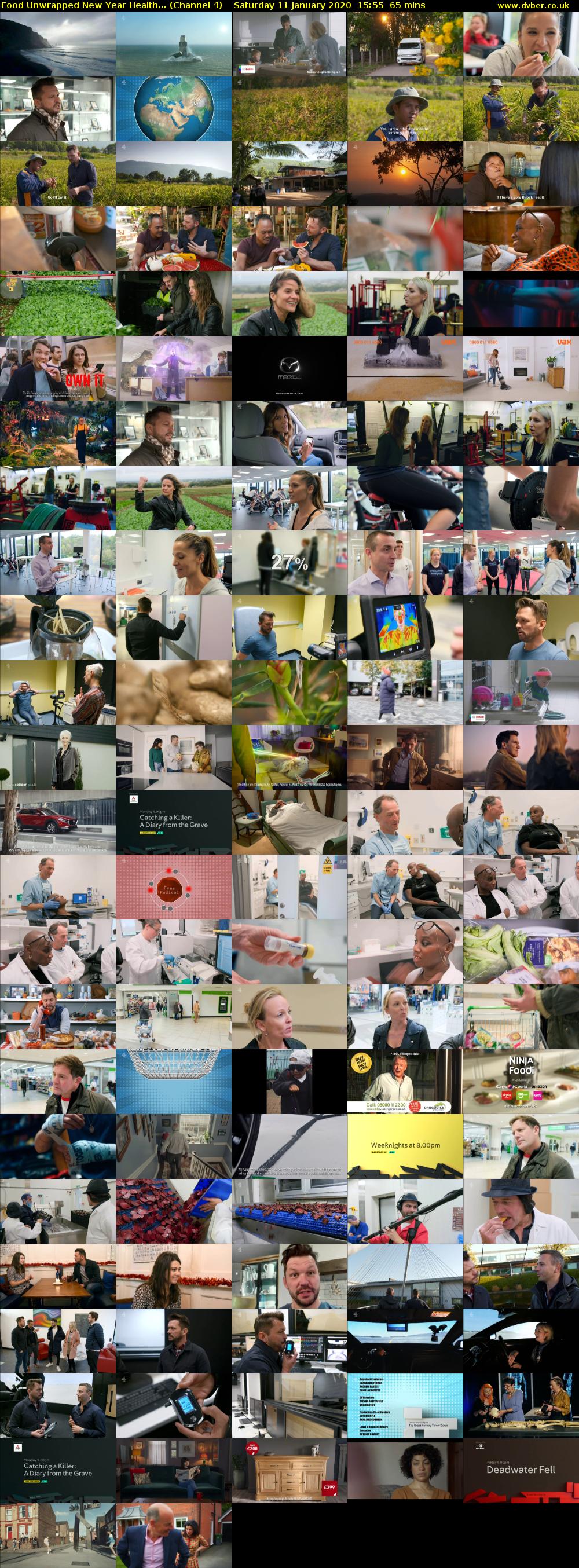 Food Unwrapped New Year Health... (Channel 4) Saturday 11 January 2020 15:55 - 17:00