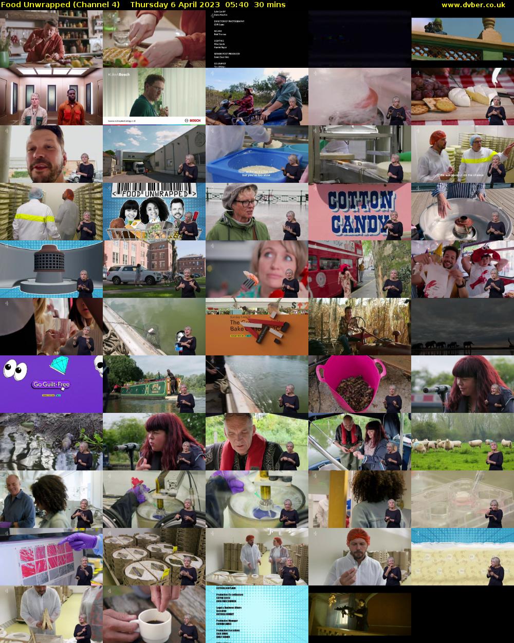 Food Unwrapped (Channel 4) Thursday 6 April 2023 05:40 - 06:10