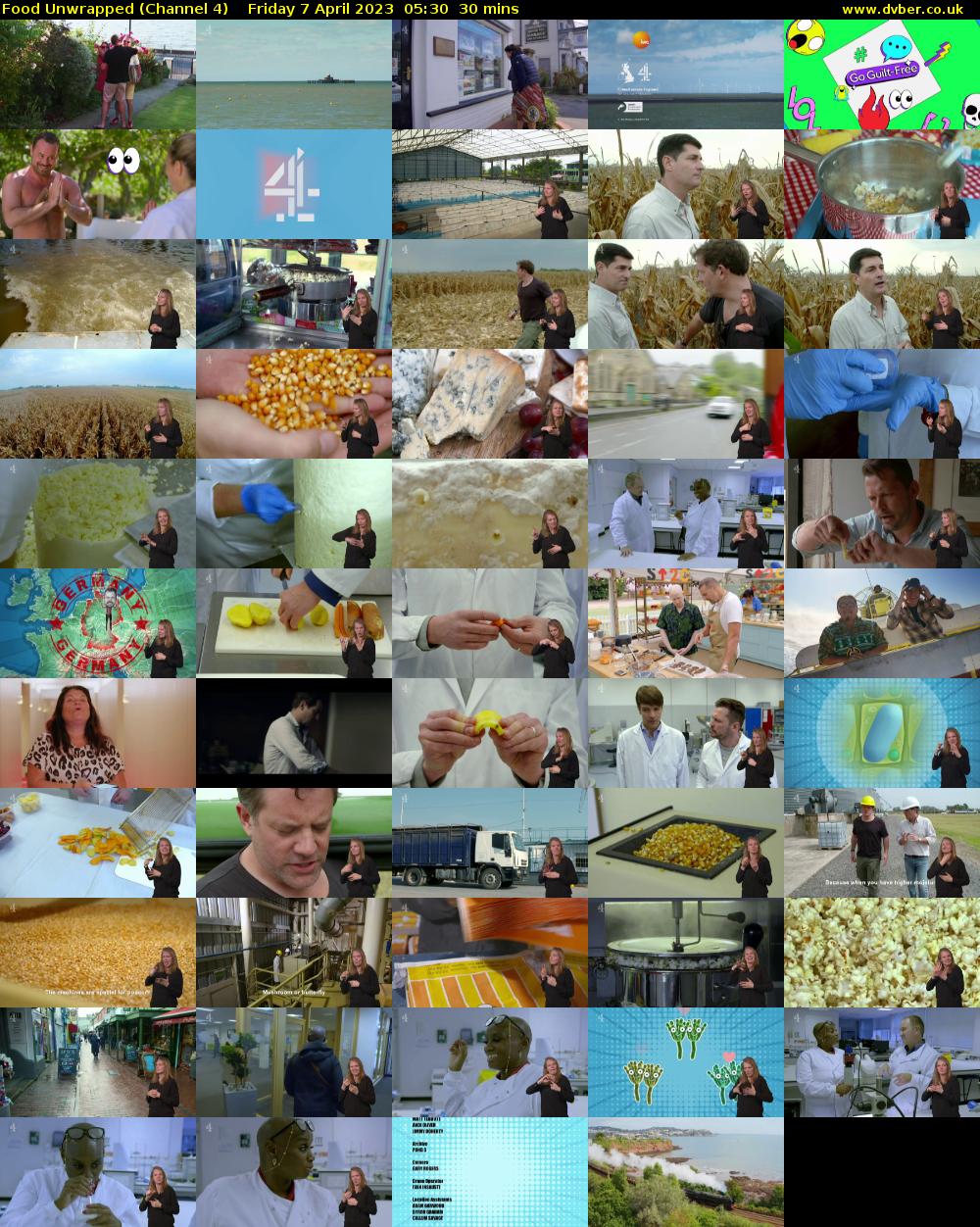 Food Unwrapped (Channel 4) Friday 7 April 2023 05:30 - 06:00