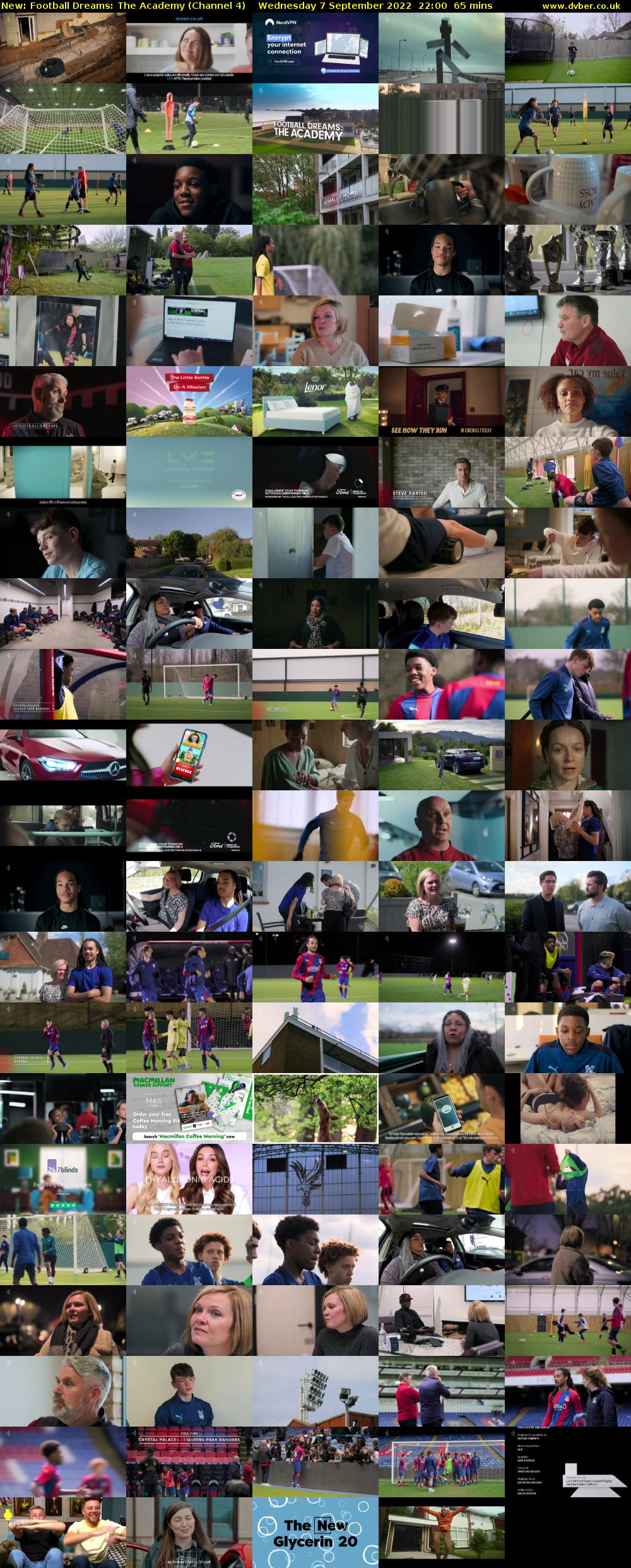 Football Dreams: The Academy (Channel 4) Wednesday 7 September 2022 22:00 - 23:05