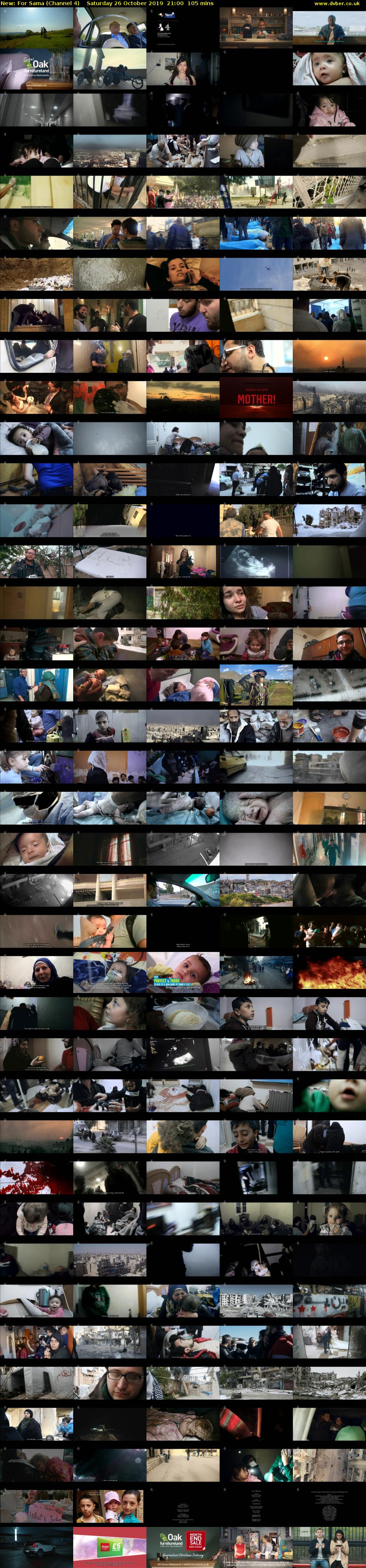 For Sama (Channel 4) Saturday 26 October 2019 21:00 - 22:45