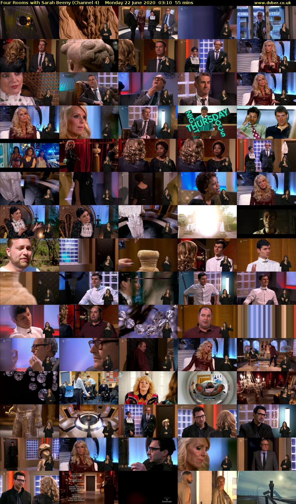 Four Rooms with Sarah Beeny (Channel 4) Monday 22 June 2020 03:10 - 04:05