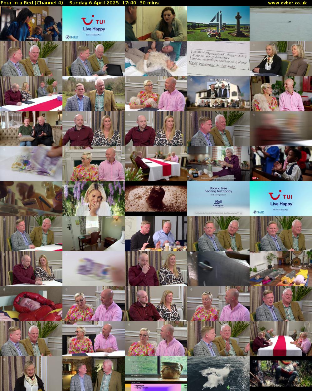 Four in a Bed (Channel 4) Sunday 6 April 2025 17:40 - 18:10