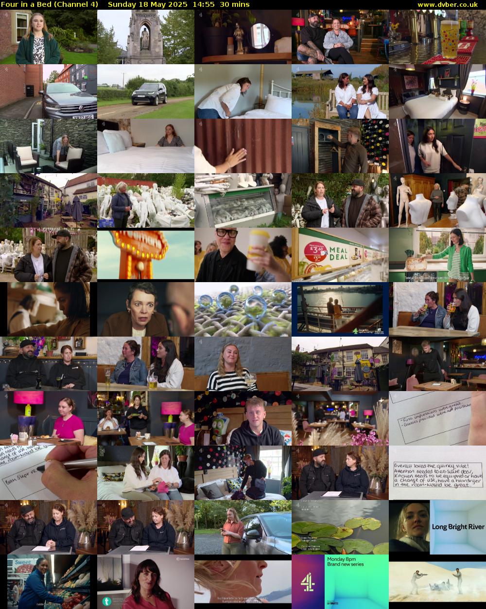 Four in a Bed (Channel 4) Sunday 18 May 2025 14:55 - 15:25