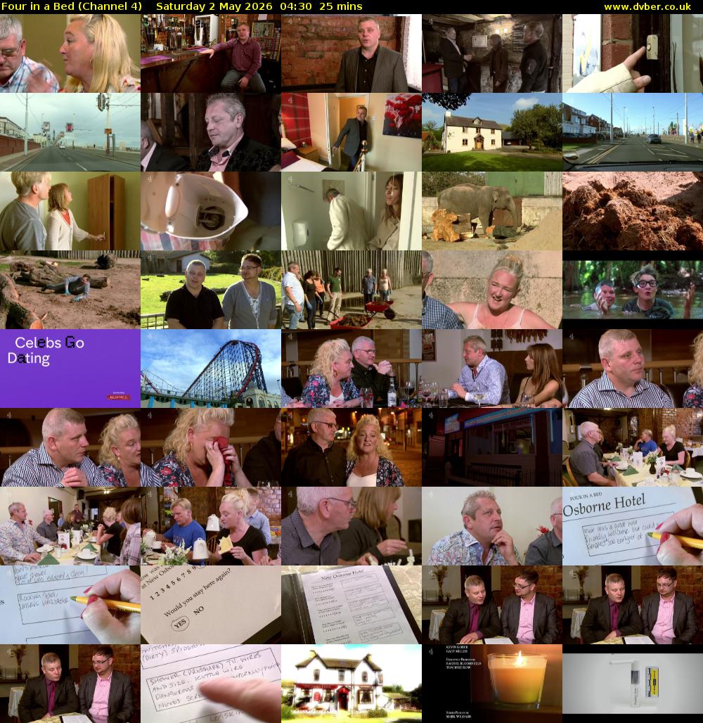 Four in a Bed (Channel 4) Saturday 2 May 2026 04:30 - 04:55