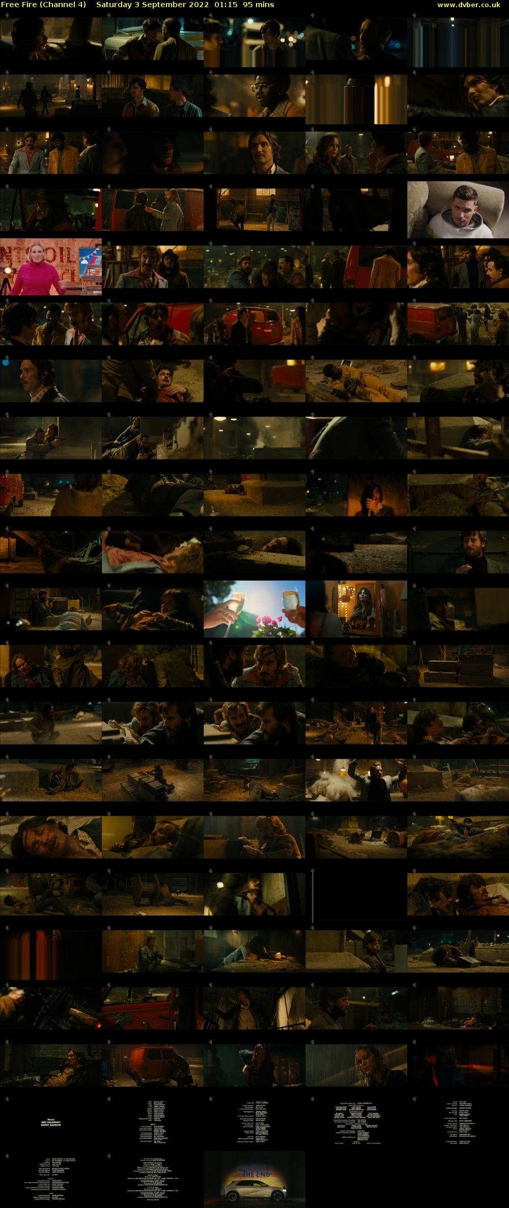 Free Fire (Channel 4) Saturday 3 September 2022 01:15 - 02:50
