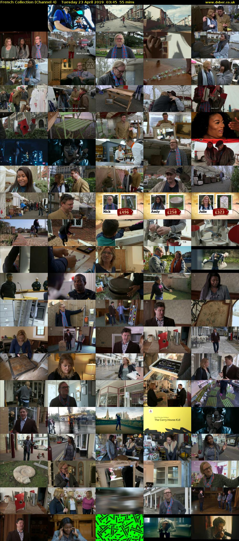 French Collection (Channel 4) Tuesday 23 April 2019 03:45 - 04:40