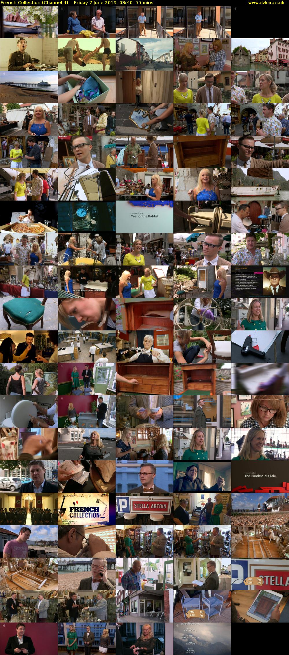 French Collection (Channel 4) Friday 7 June 2019 03:40 - 04:35