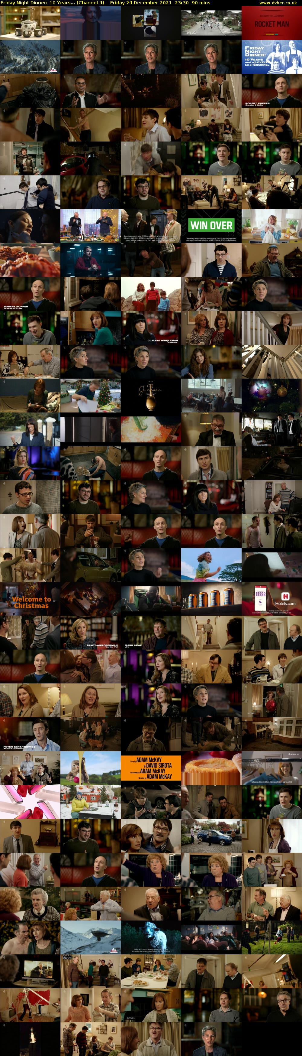 Friday Night Dinner: 10 Years... (Channel 4) Friday 24 December 2021 23:30 - 01:00