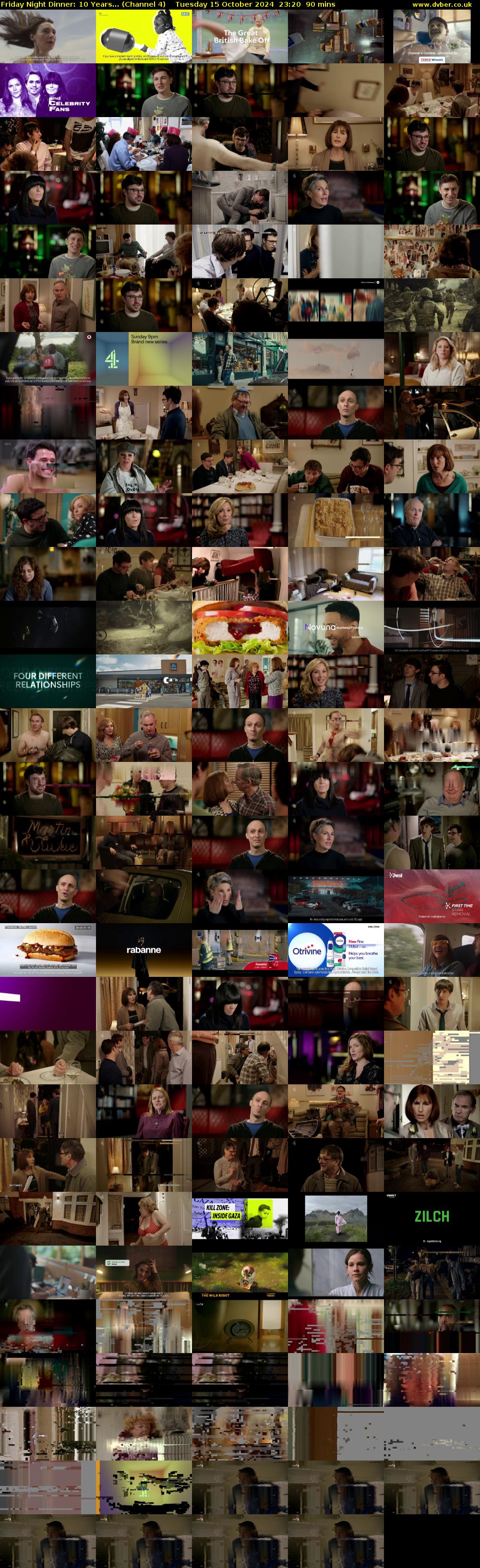 Friday Night Dinner: 10 Years... (Channel 4) Tuesday 15 October 2024 23:20 - 00:50