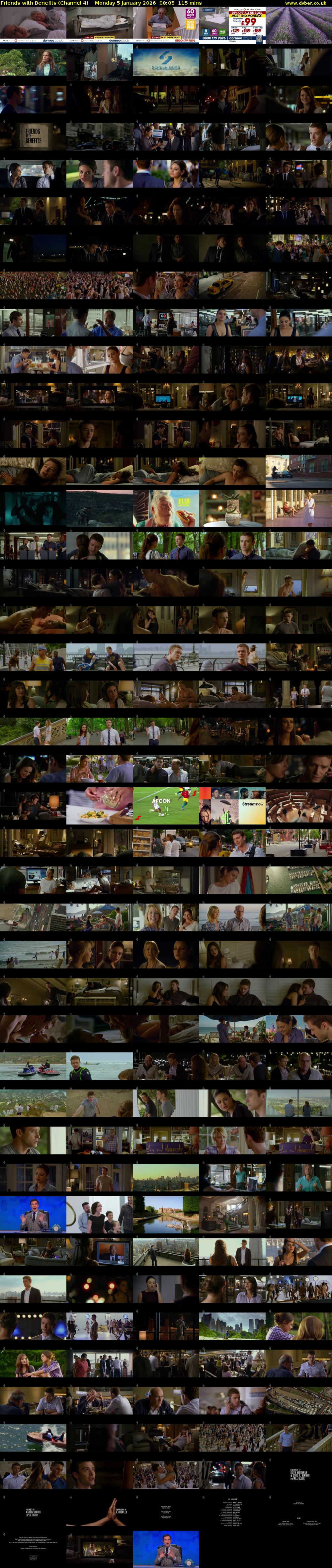 Friends with Benefits (Channel 4) Monday 5 January 2026 00:05 - 02:00