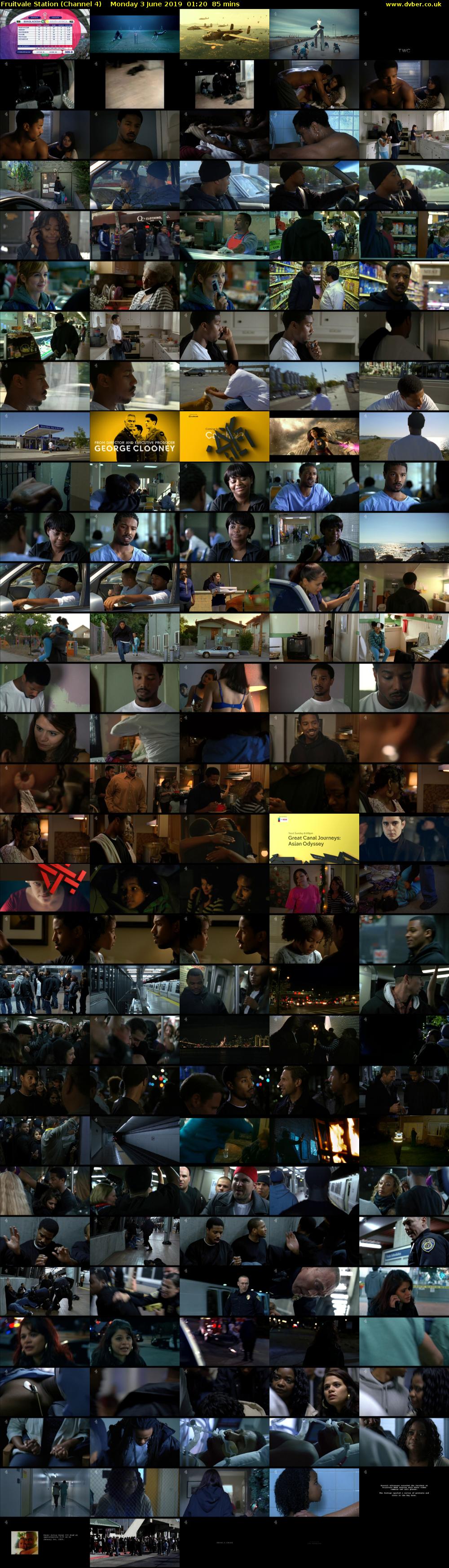 Fruitvale Station (Channel 4) Monday 3 June 2019 01:20 - 02:45