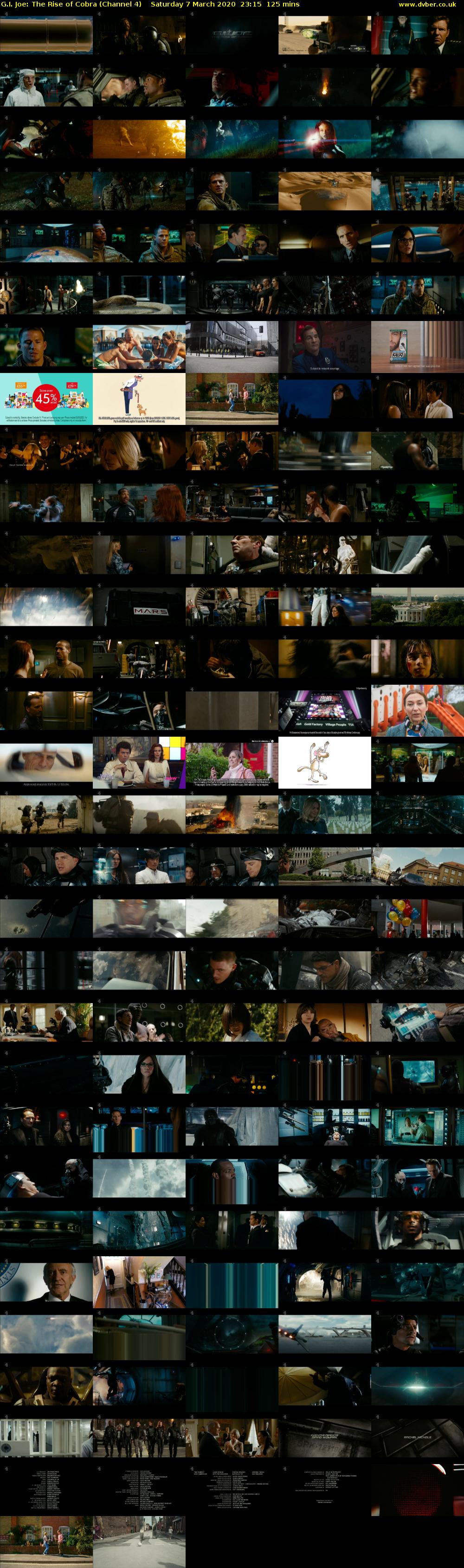 G.I. Joe: The Rise of Cobra (Channel 4) Saturday 7 March 2020 23:15 - 01:20