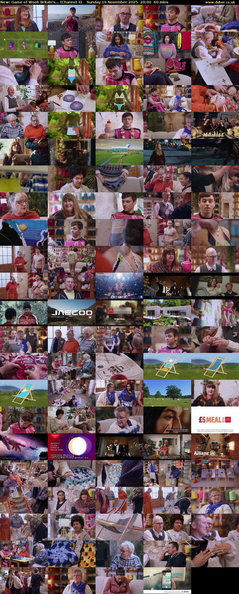 Game of Wool: Britain's... (Channel 4) Sunday 16 November 2025 20:00 - 21:00