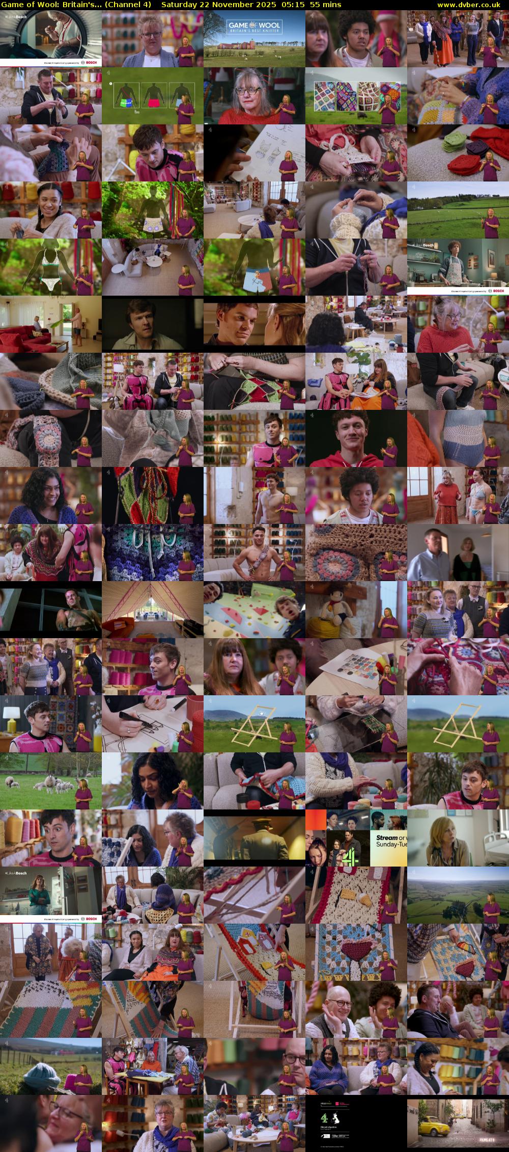 Game of Wool: Britain's... (Channel 4) Saturday 22 November 2025 05:15 - 06:10