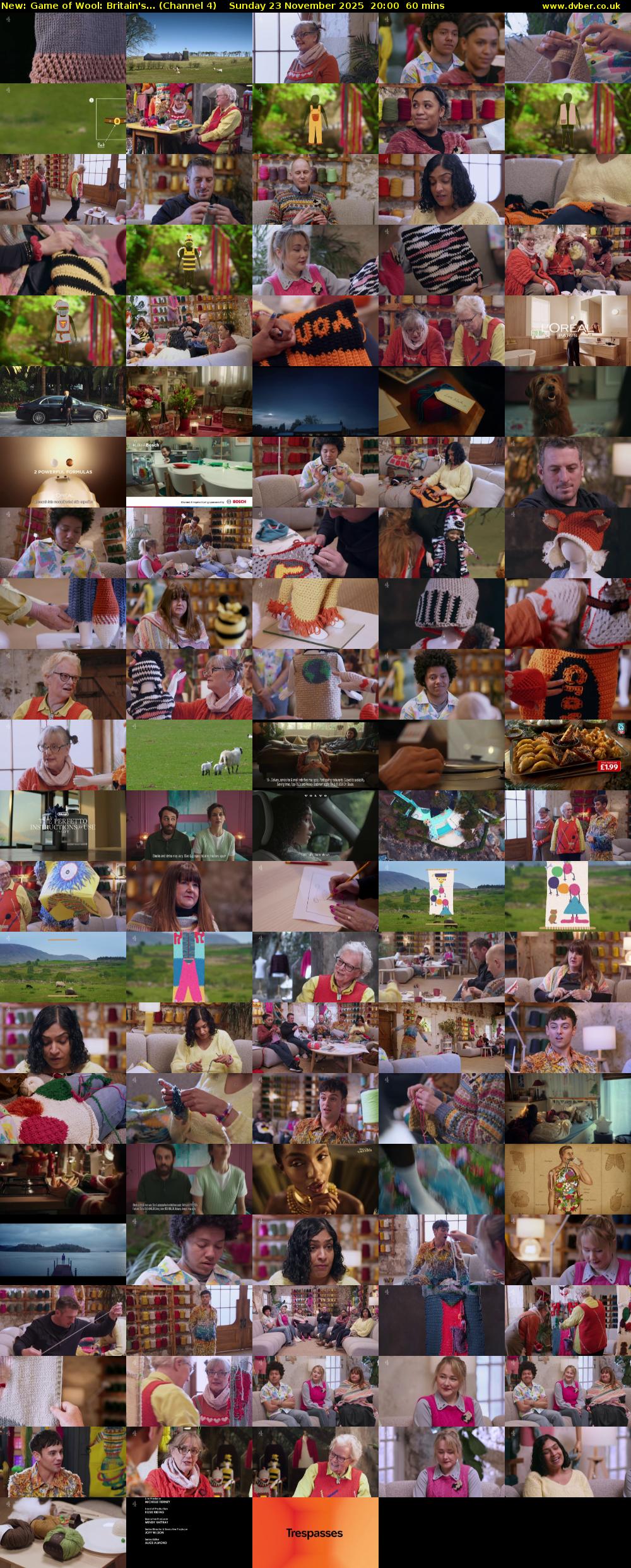 Game of Wool: Britain's... (Channel 4) Sunday 23 November 2025 20:00 - 21:00