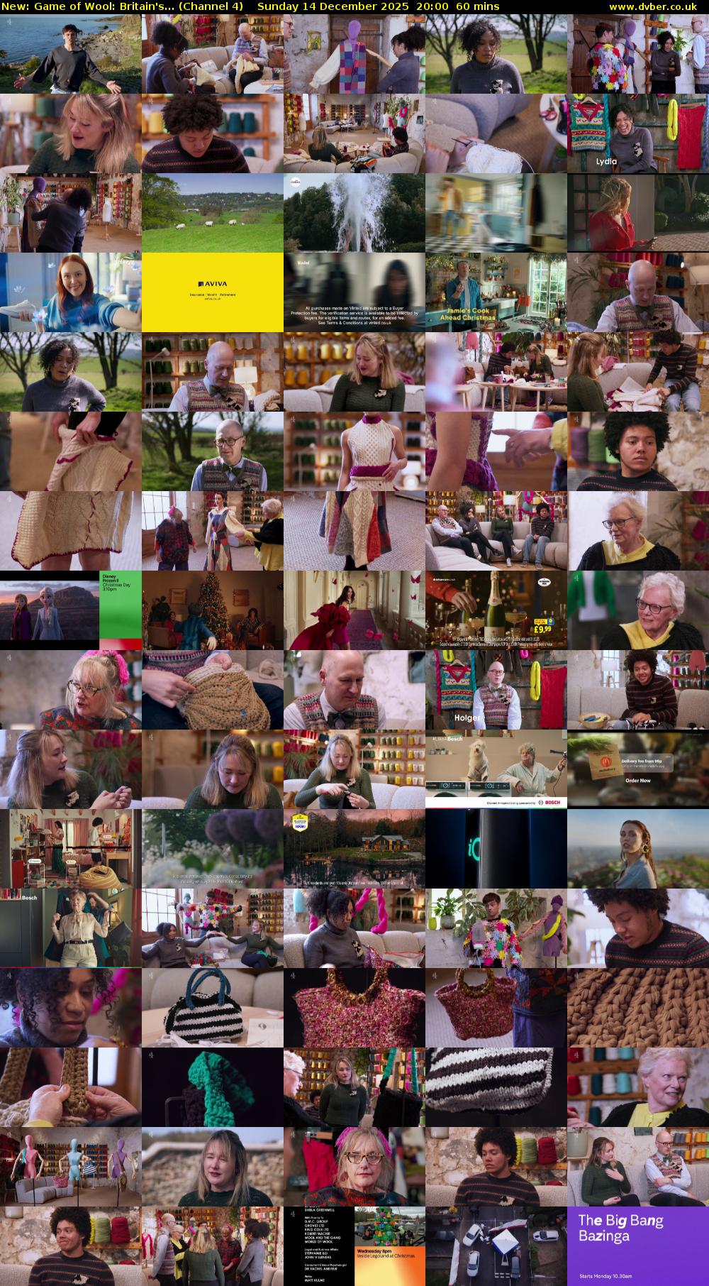 Game of Wool: Britain's... (Channel 4) Sunday 14 December 2025 20:00 - 21:00