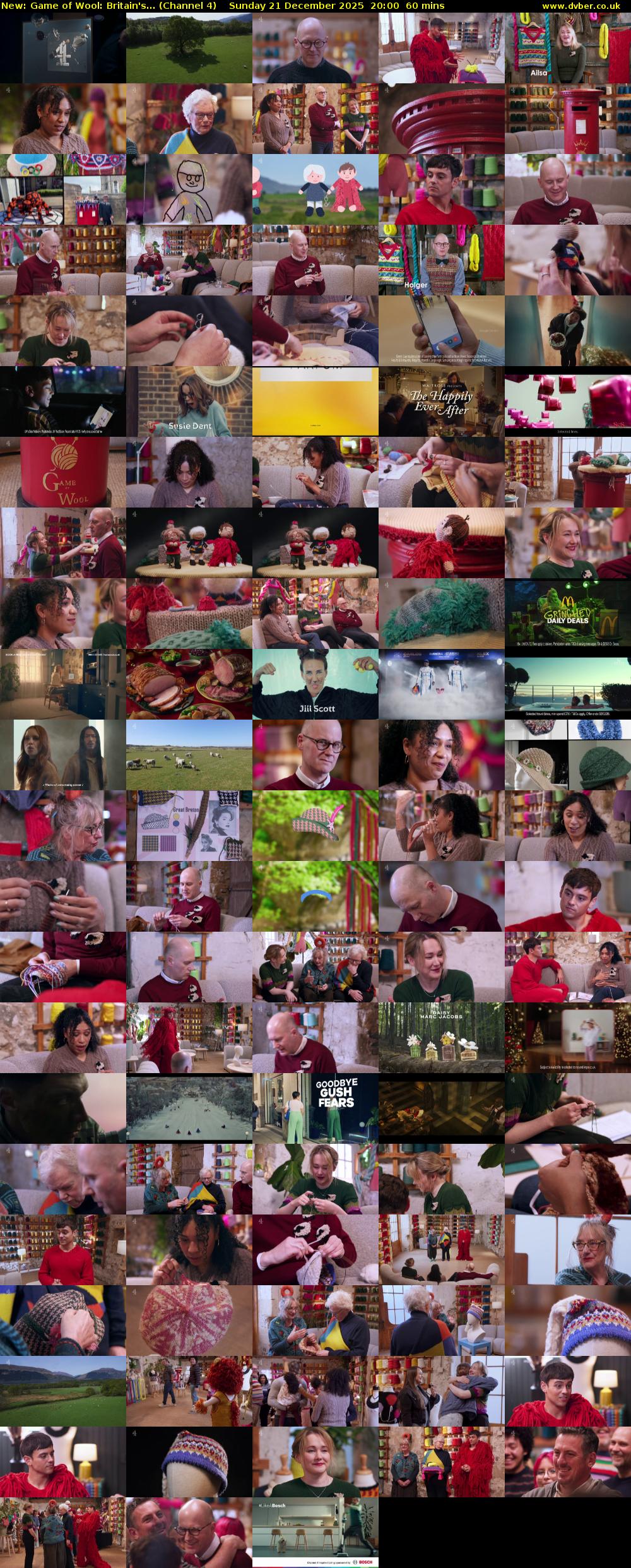 Game of Wool: Britain's... (Channel 4) Sunday 21 December 2025 20:00 - 21:00