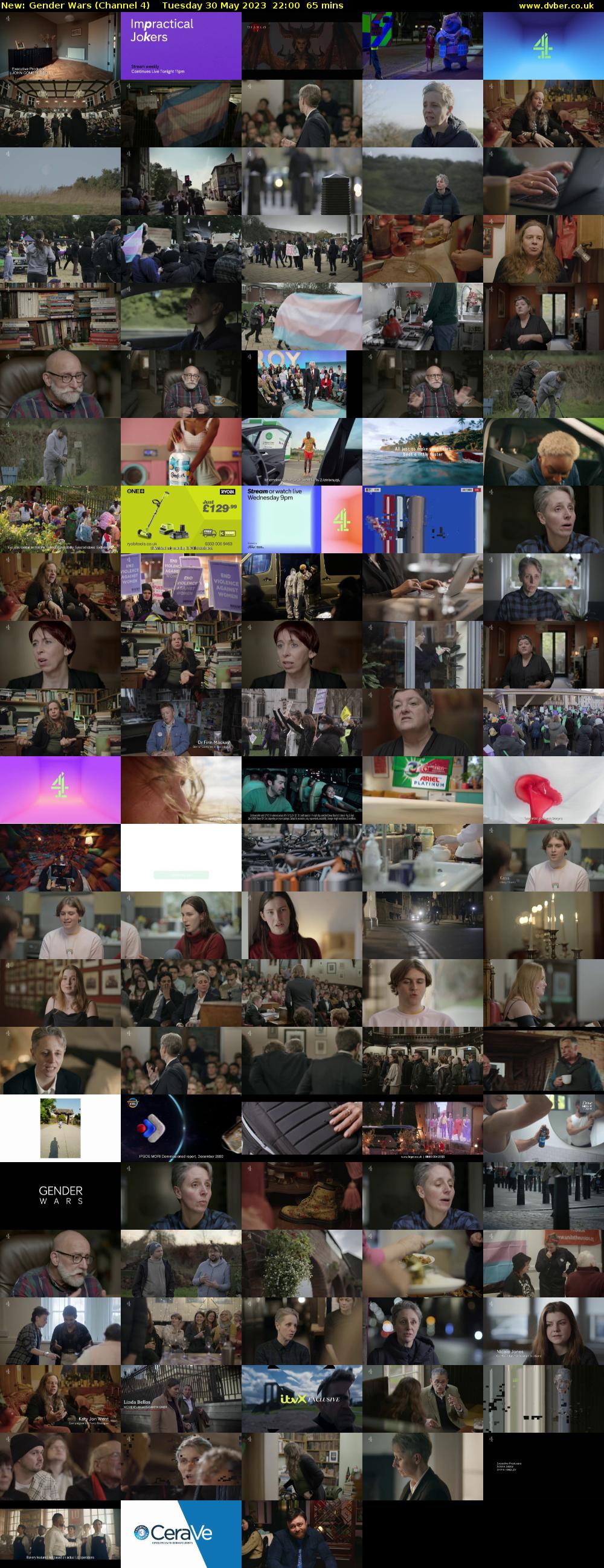 Gender Wars (Channel 4) Tuesday 30 May 2023 22:00 - 23:05