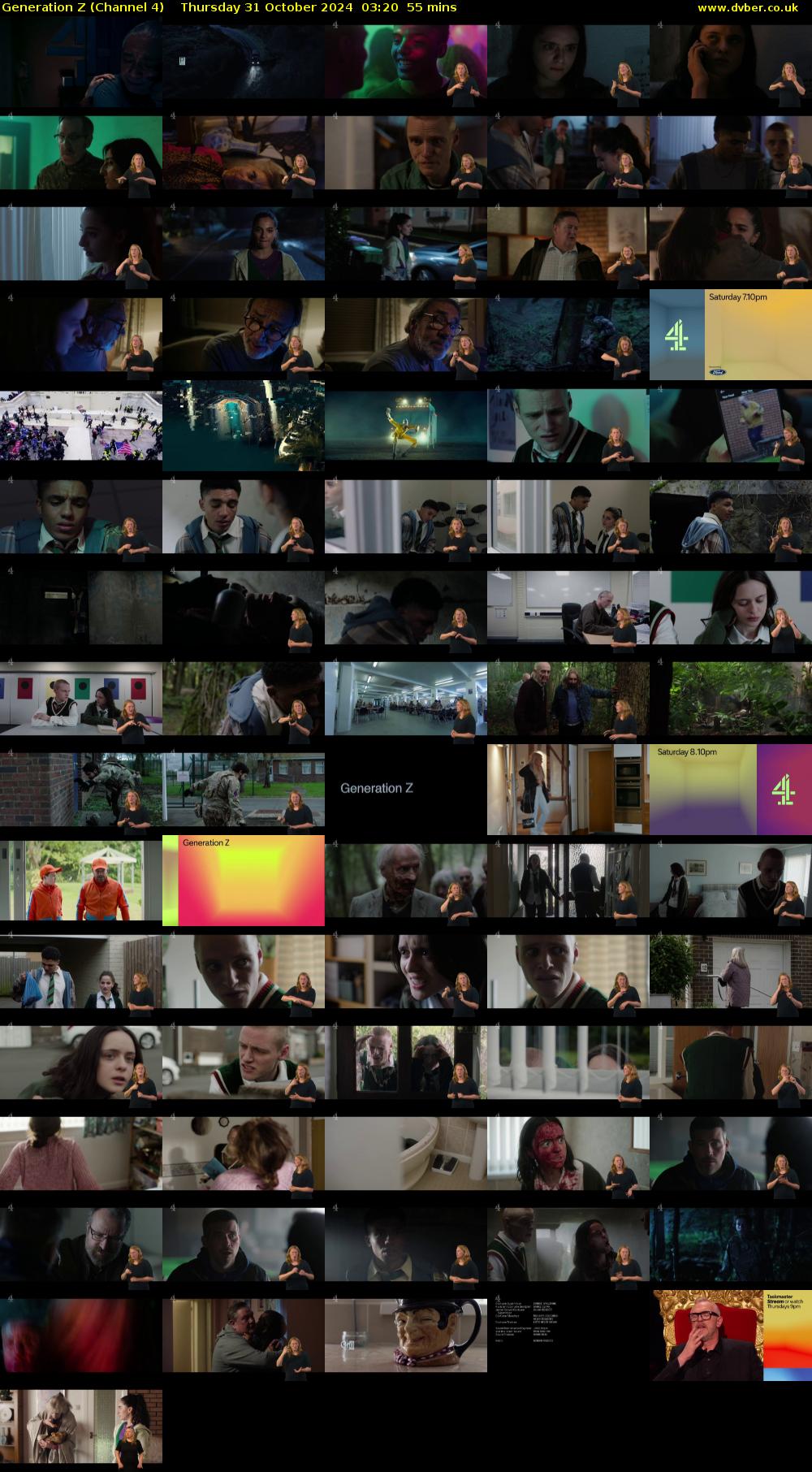 Generation Z (Channel 4) Thursday 31 October 2024 03:20 - 04:15
