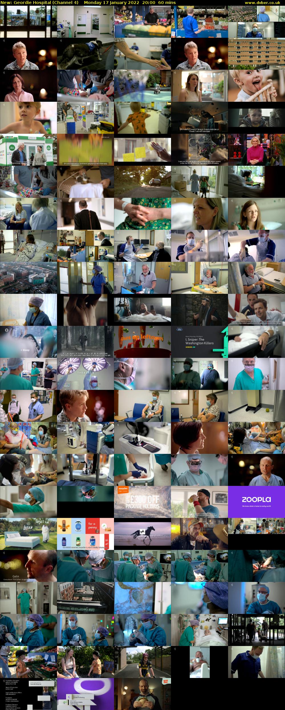 Geordie Hospital (Channel 4) Monday 17 January 2022 20:00 - 21:00