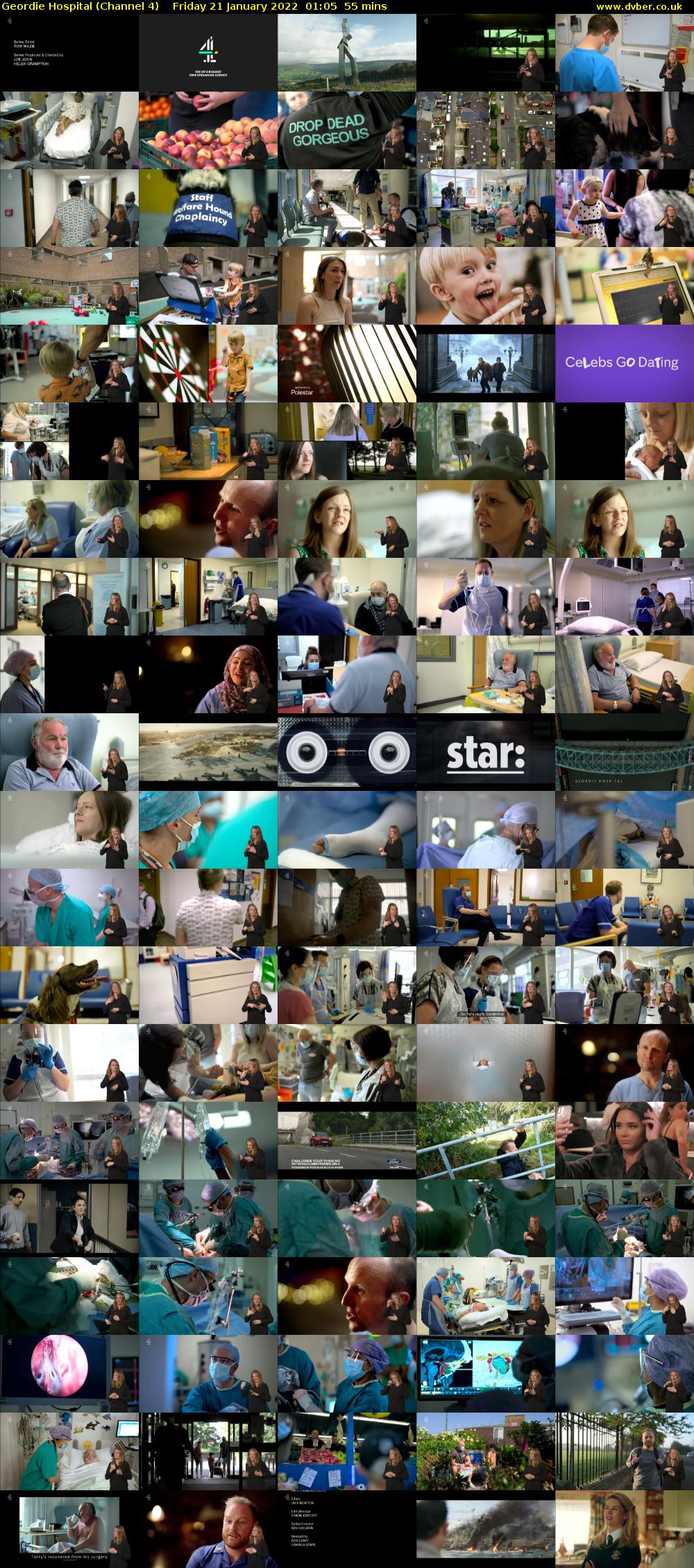 Geordie Hospital (Channel 4) Friday 21 January 2022 01:05 - 02:00