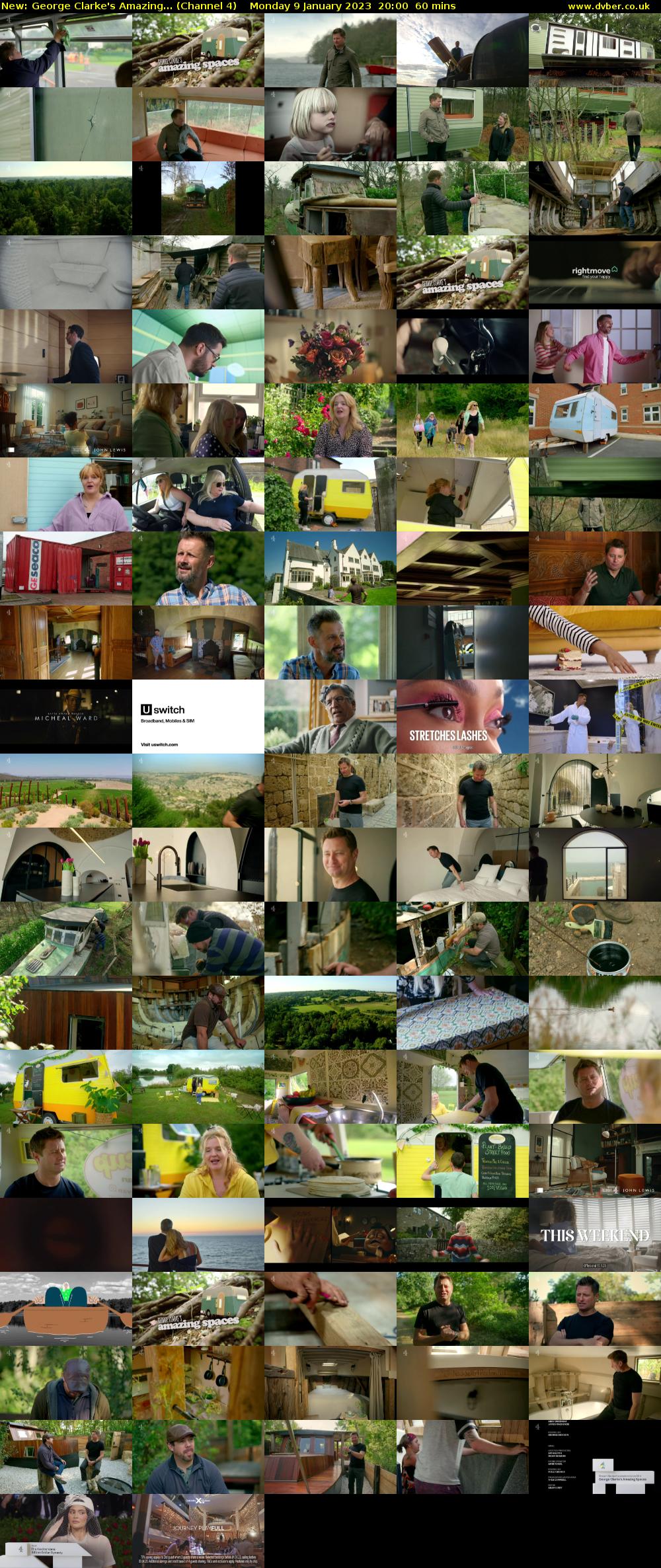 George Clarke's Amazing... (Channel 4) Monday 9 January 2023 20:00 - 21:00